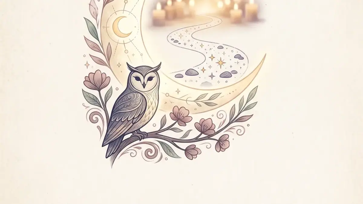 An illustrated journal and symbolic objects introducing the quiz library