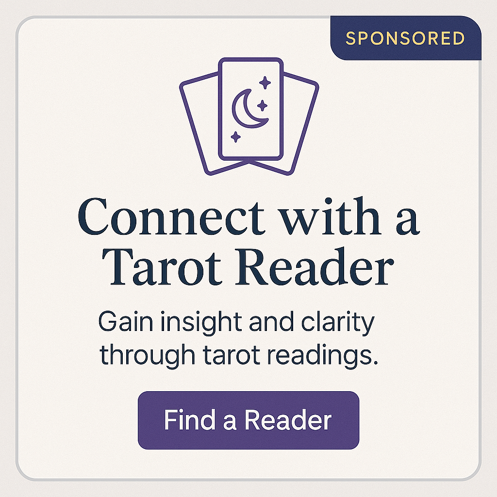 Connect with a Tarot Reader - Gain insight and clarity through tarot readings. Find a Reader